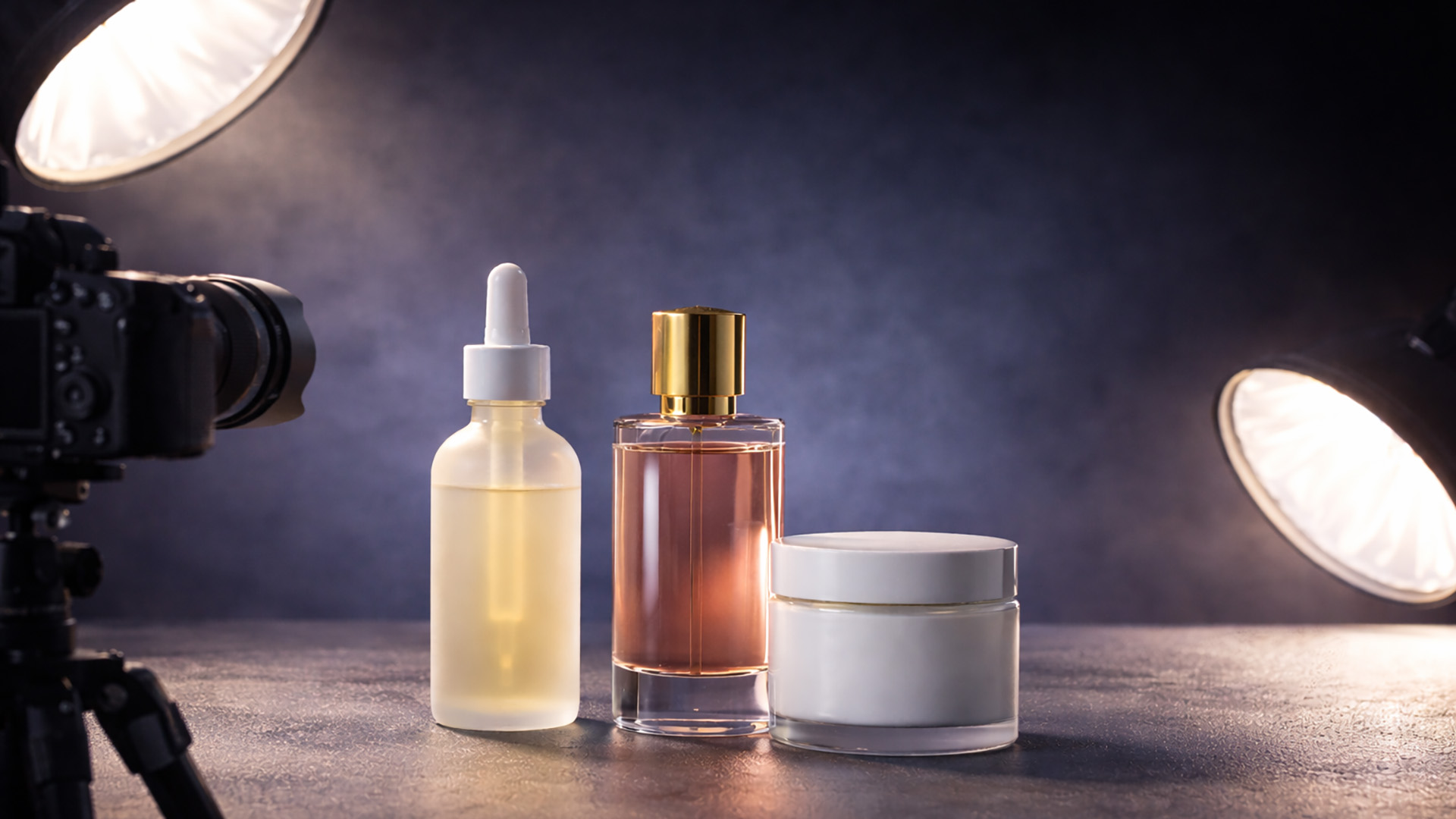 Kozmetik ürün fotoğrafı çekimi